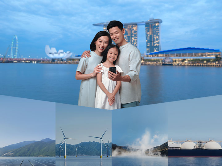 Key visual for the Singapore Energy Transition (SET) communications campaign