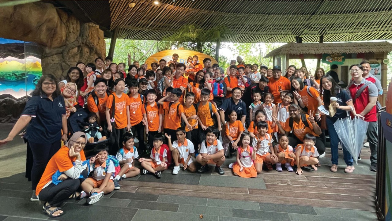 Photo taken from a charity event organised by the Energy Market Company