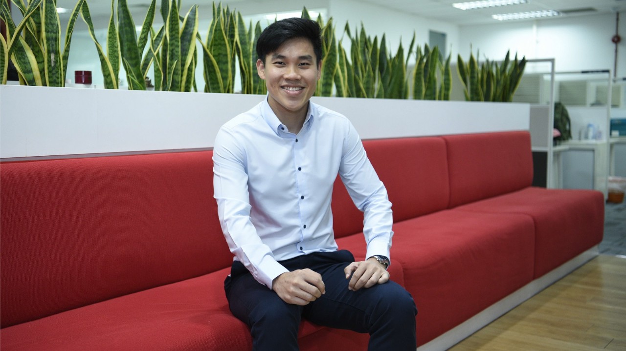 Photo of Jason Chua, Senior Engineer at the Industry Ecosystem Development Department of the Energy Market Authority