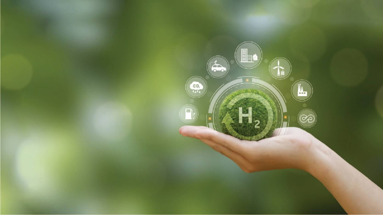 Stock image of hydrogen