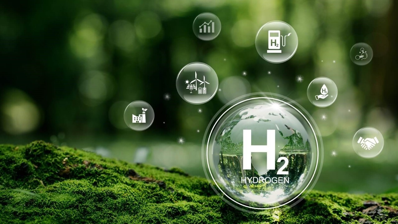 Stock image of hydrogen