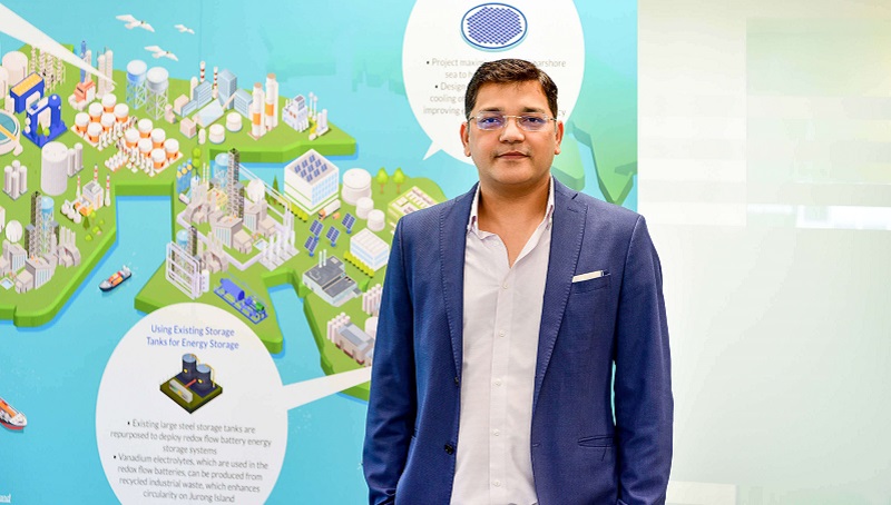 Photo of Dr Avishek Kumar, co-founder of VFlowTech