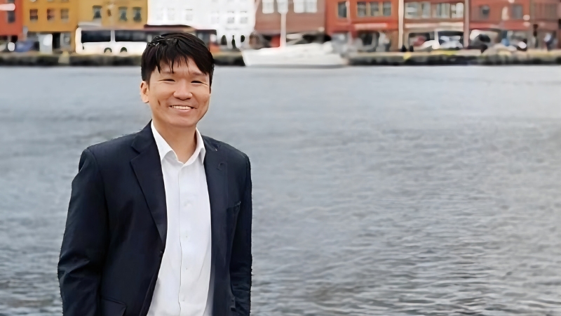 Photo of Kai Soon from EMA's Carbon Capture & Storage Programme Office