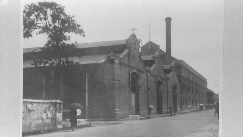 Image of Mackenzie Road Power Station (Photo credit: F W York Collection, courtesy of National Archives of Singapore)