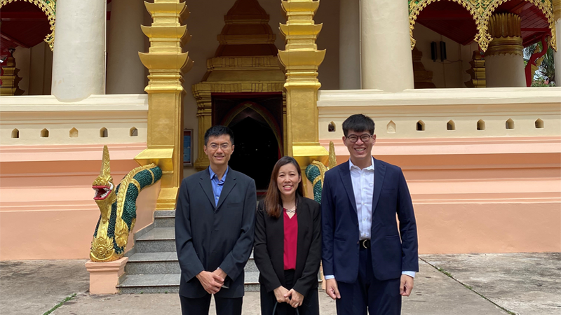 A work trip to Laos in August 2022 where Faith discussed potential electricity imports. 