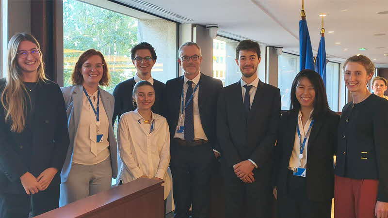 Hazel and her international colleagues at the IEA, part of a truly global energy team.