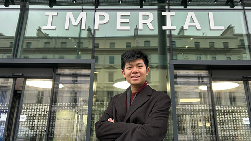 Raphael Lim, Energy Market Authority (EMA) scholar studying mechanical engineering  at Imperial College London.