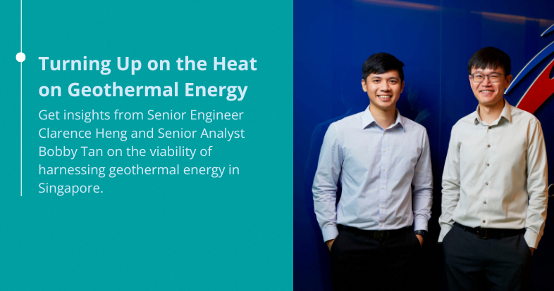 Banner linking to feature story on geothermal energy in Singapore