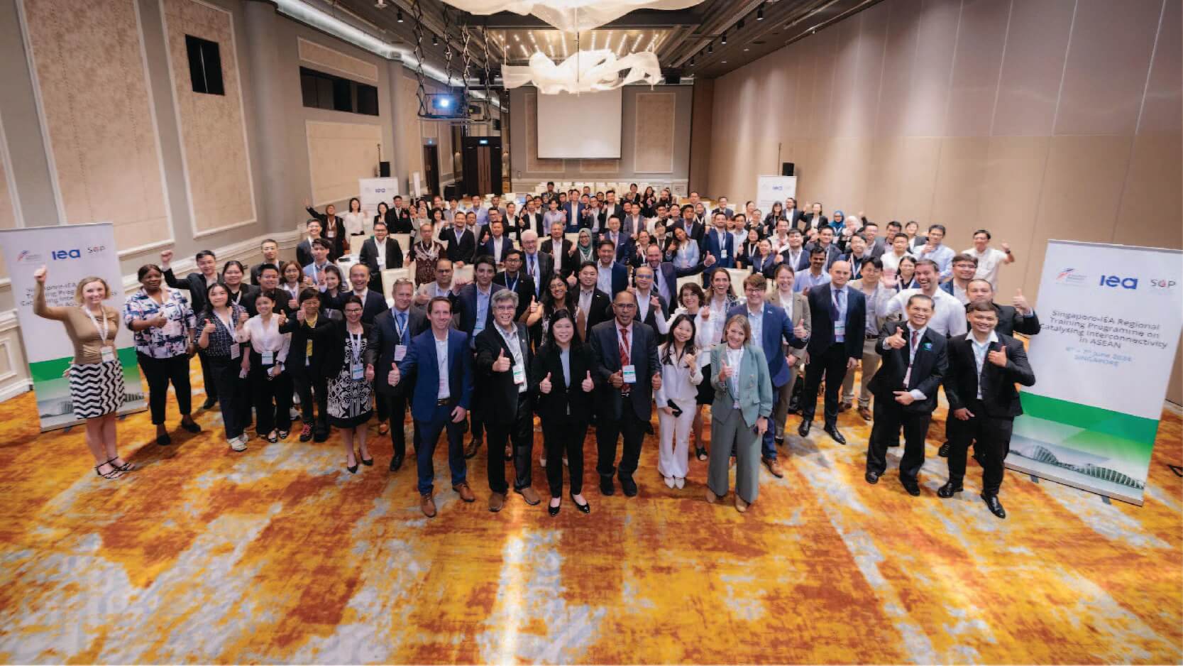 Photo taken at Singapore-IEA Regional Training Programme in May 2023