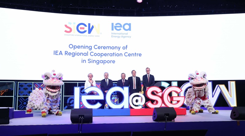 Photo taken at the inauguration of the IEA Regional Centre in Singapore on 21 October 2024.